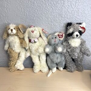 Vintage 1993 Ty Attic Treasures Beanie Plush Scruffy Radcliffe Squeaky Rosalyne